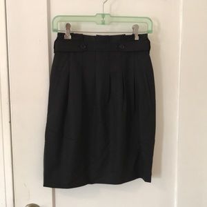 BCBGMaxazria Black pencil skirt